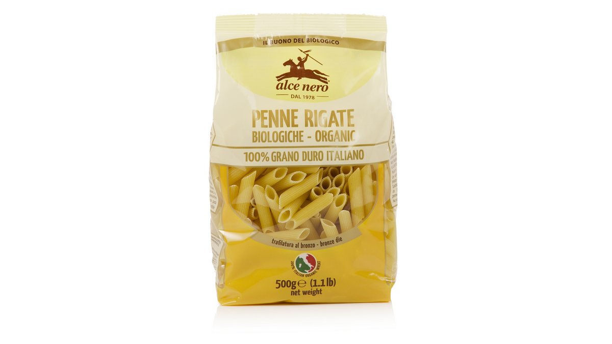 Alce Nero Паста Organic Penne Rigati (500 g)