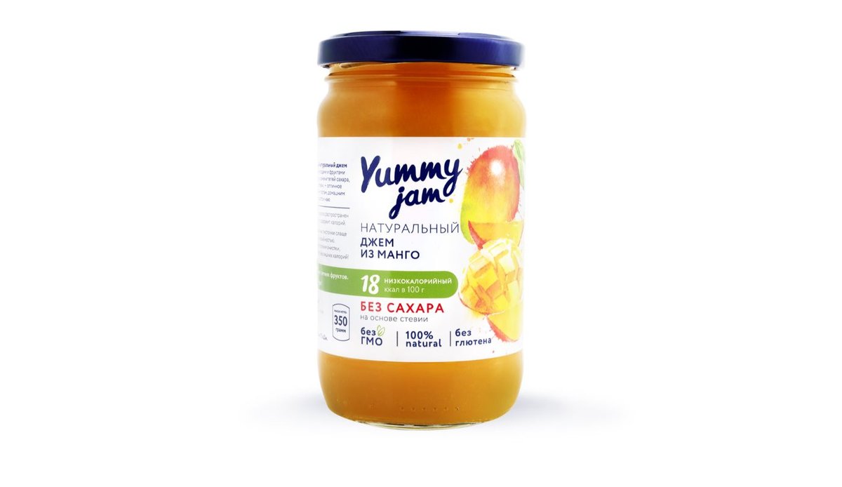 Yummy Jam ჯემი Mango (350 g)