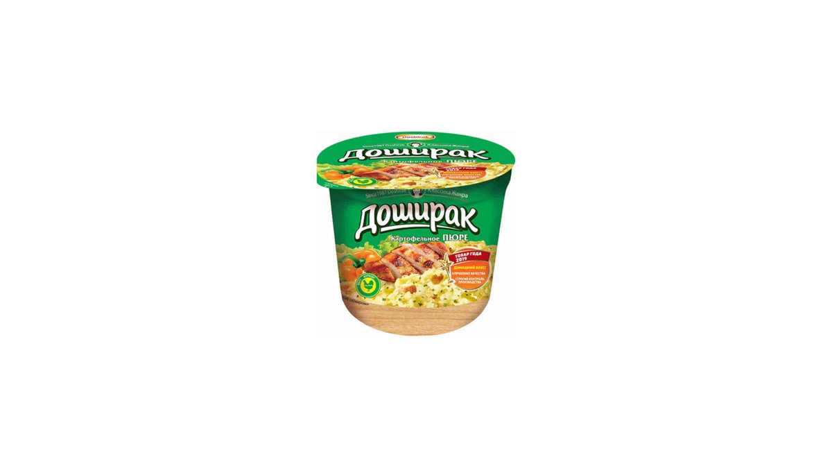 Doshirak Картофельное пюре с мясом with chicken (40 g)