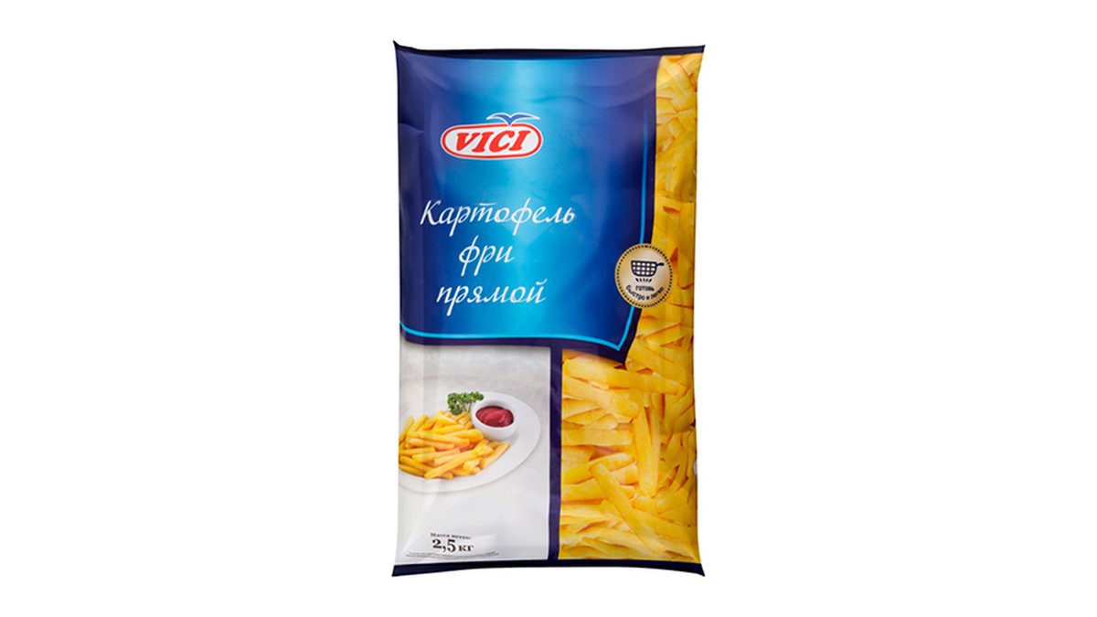 VICI ფრანგული კარტოფილი 10X10 (2.5 kg)