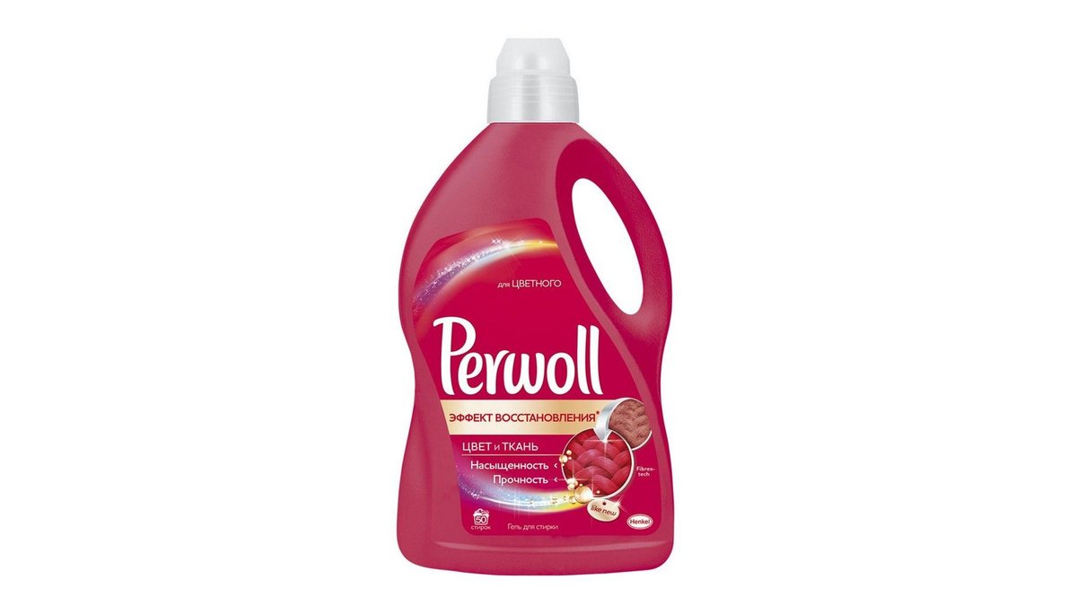 პერვოლი Стиральный порошок თხევადი ფერადი (2970 ml)