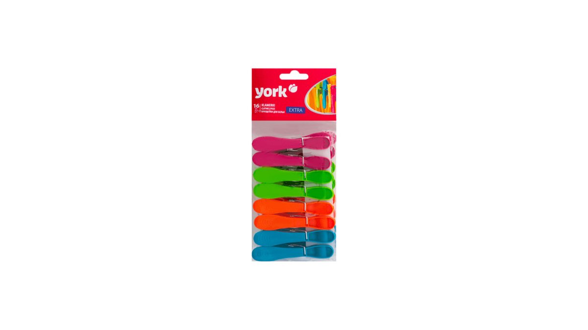 YORK სარეცხი საკიდი 16 pcs (16 pcs)