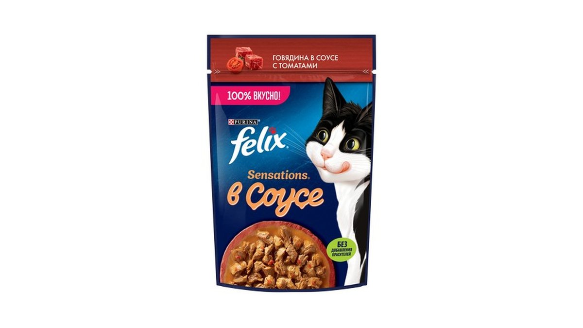 Felix Pet Food meat and tomato (75 g)