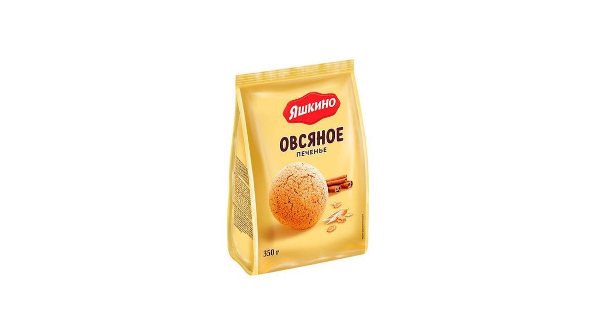 Yashkino Цельнозерновые печенья rye (350 g)