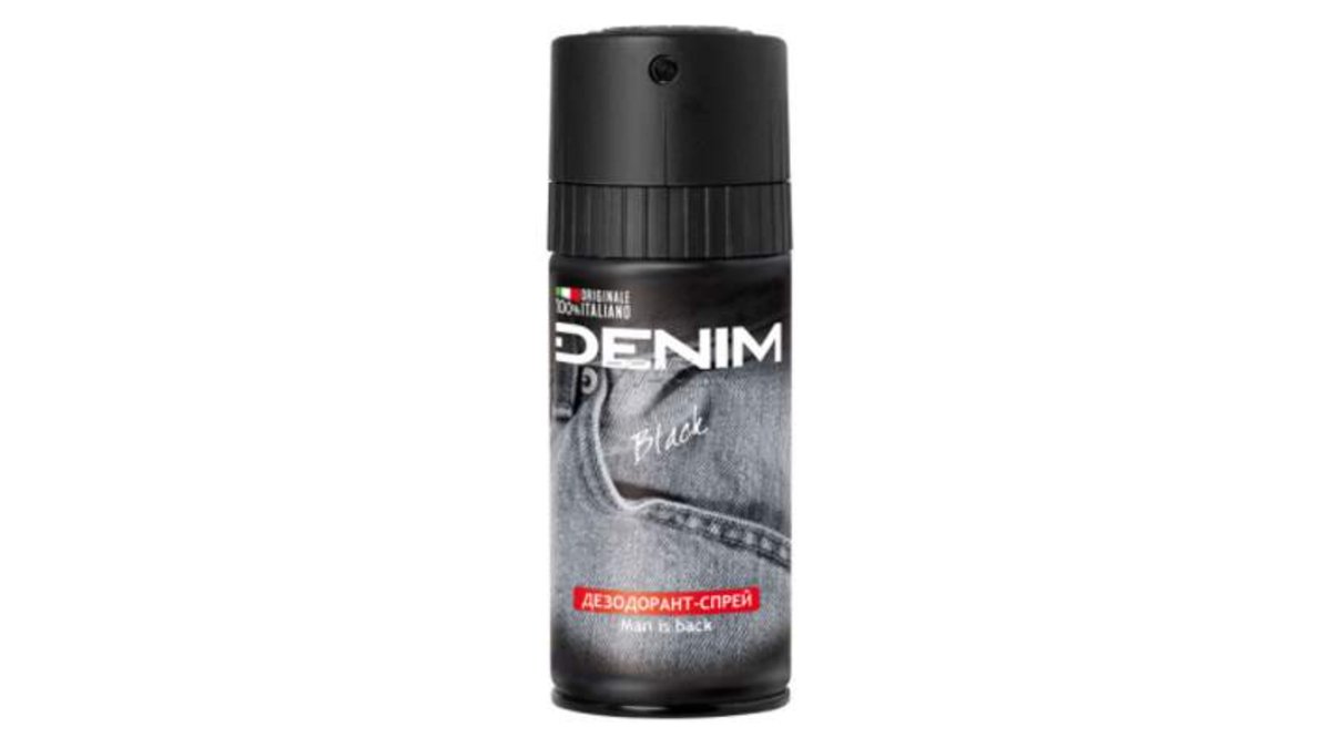 Denim ანტიპერსპირანტი black (150 ml)
