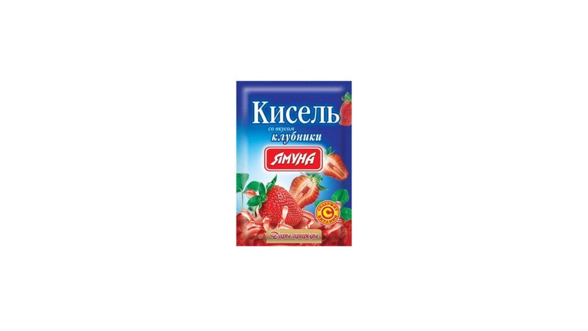 YAMUNA მარწყვი ჟელე strawberry (80 g)