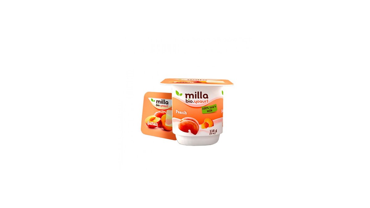 მილა იოგურტი Peach (115 g)