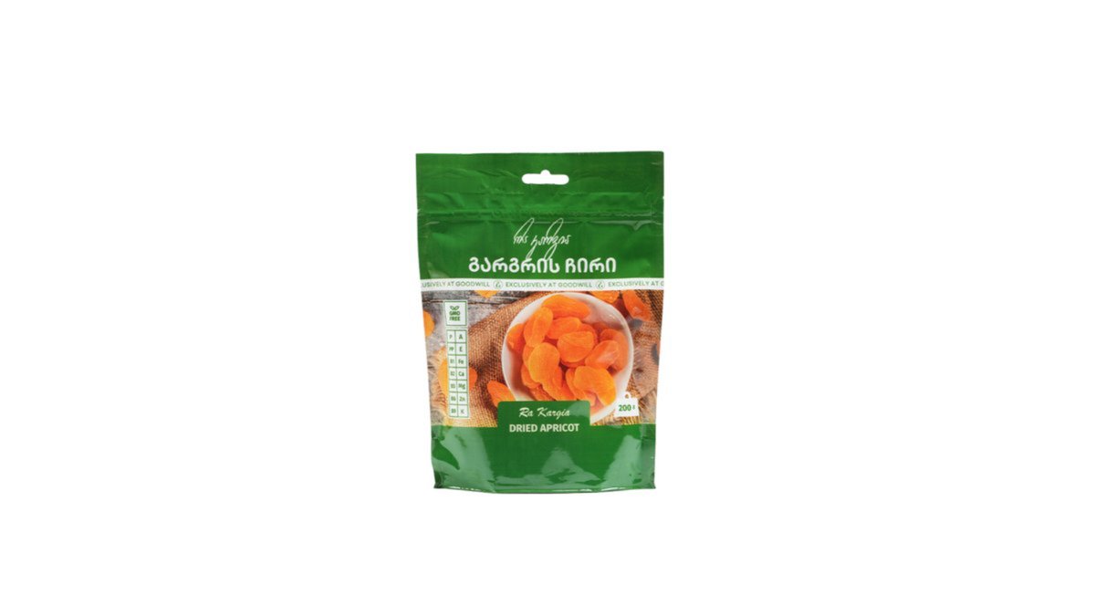 What's good Орехи გარგარის ჩირი (200 g)