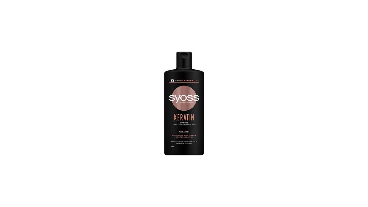 სიოსი shampoo კერატინით (440 ml)