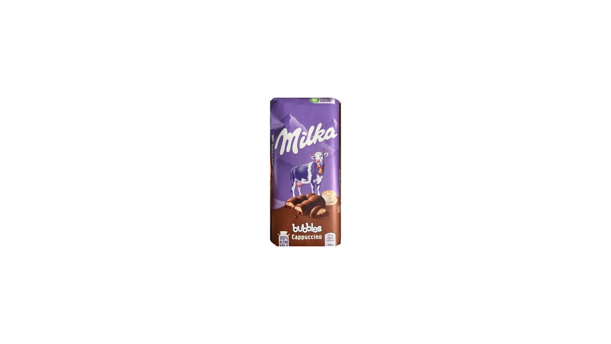 Milka Chocolate Bubbles Cappuccino (92 g)