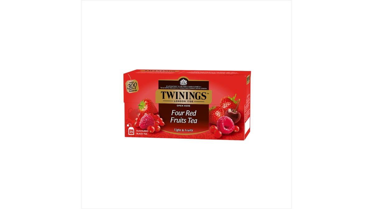 Tea 4 red fruit flavors (25 pcs)