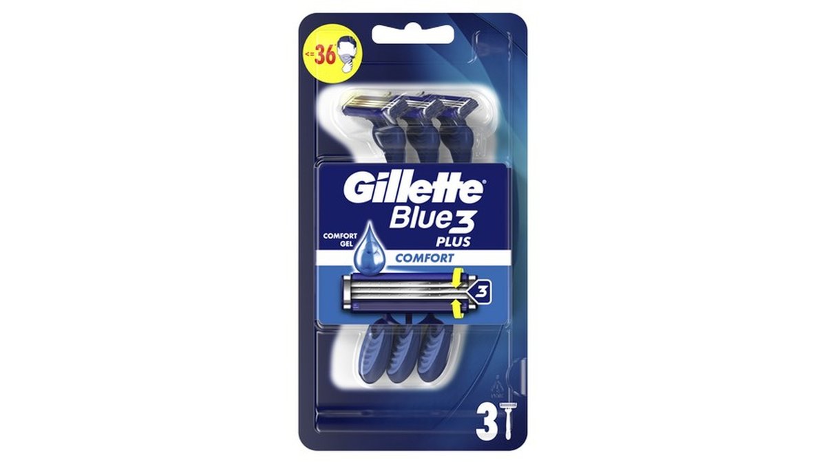 Gillette Одноразовая бр итва Blue 3 (3 pcs)