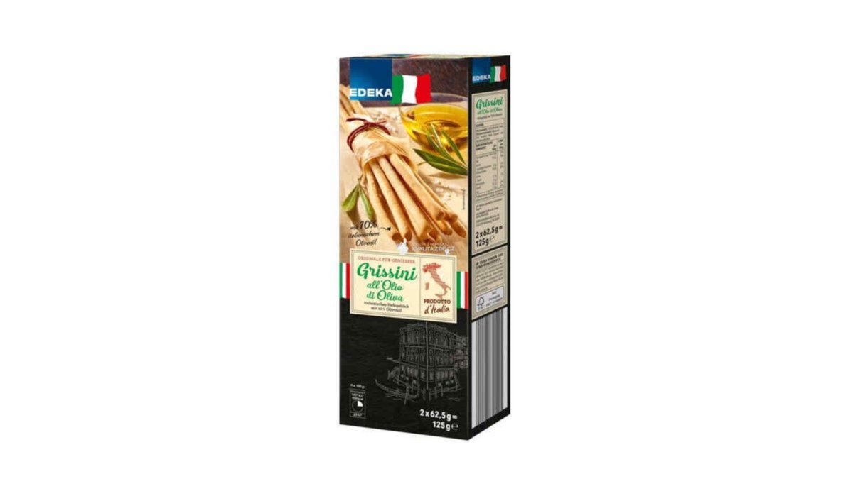 EDEKA Bread Stick Crunchy Sticks with Olive Oil
