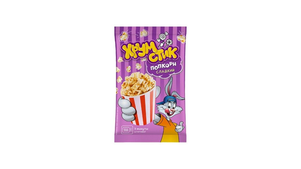 ხრუმსტიკ პოპკორნი sweet (80 გ)