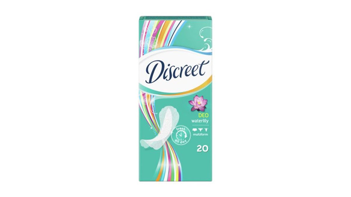 Daily პატარა პამპერსები Discreet Deo (20 pcs)