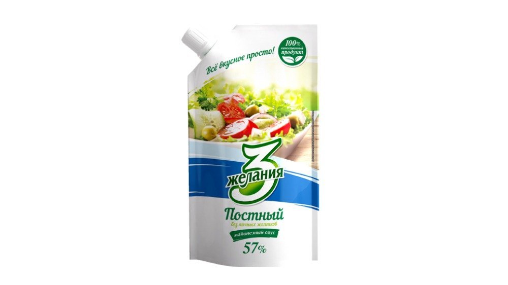 Zhelania Mayonnaise for fasting (380 g)
