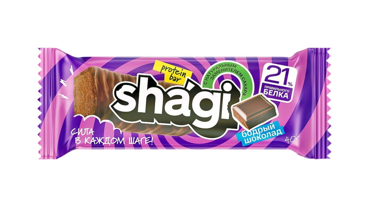 Shagi Protein Bar chocolate flavor (40 g)
