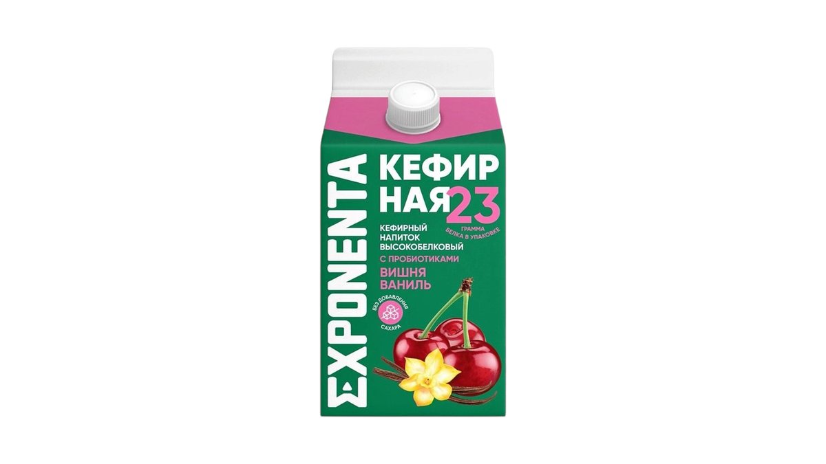 EXPONENTA Kefir cherry-vanilla (450 g)
