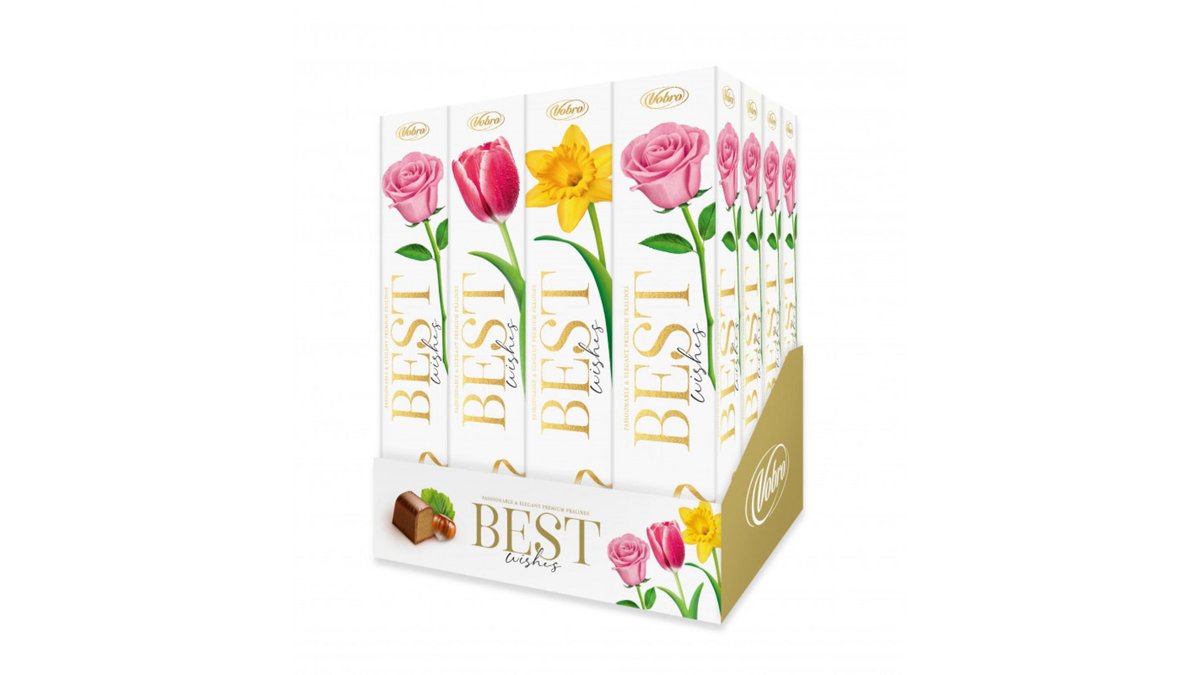 Vobro შოკოლადი praline with hazelnuts (75 g)