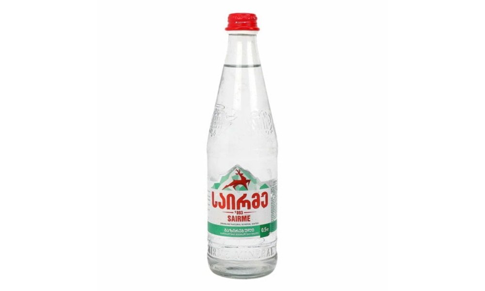 Sairme გაზიანი წყალი (0.5 l)