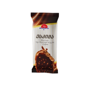 Eskima ნაყინი with peanuts dark chocolate glazed (130 ml)