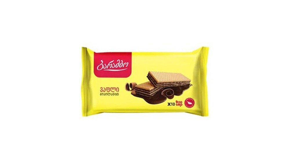 Barambo Waffle შოკოლადით (240 g)