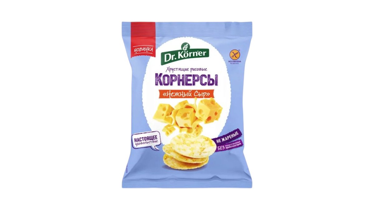 Dr.Körner ჩიფსები with cheese (50 გ)