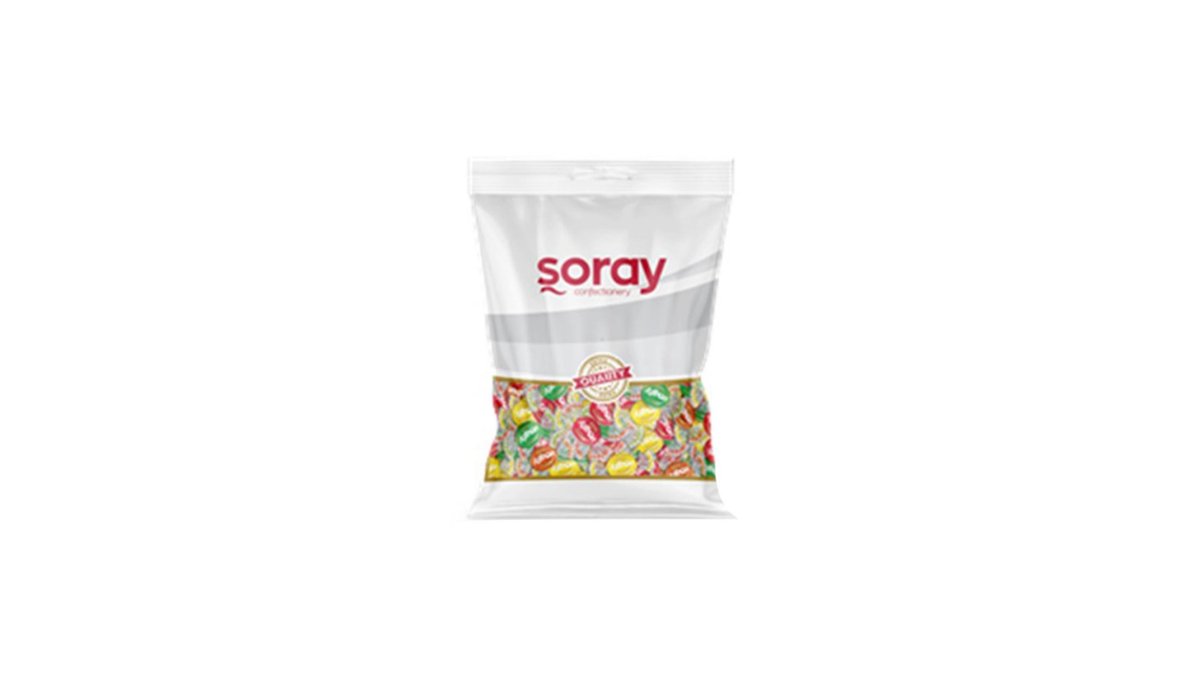 SORAY კანფეტი caramel with fruit (600 g)