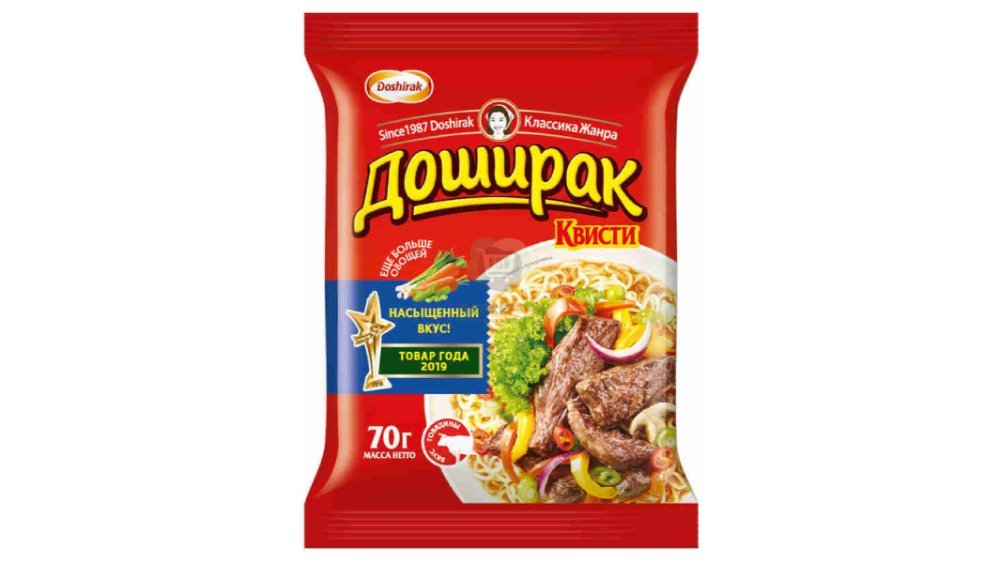 Doshirak Быстрая лапша noodle briquette (70 g)