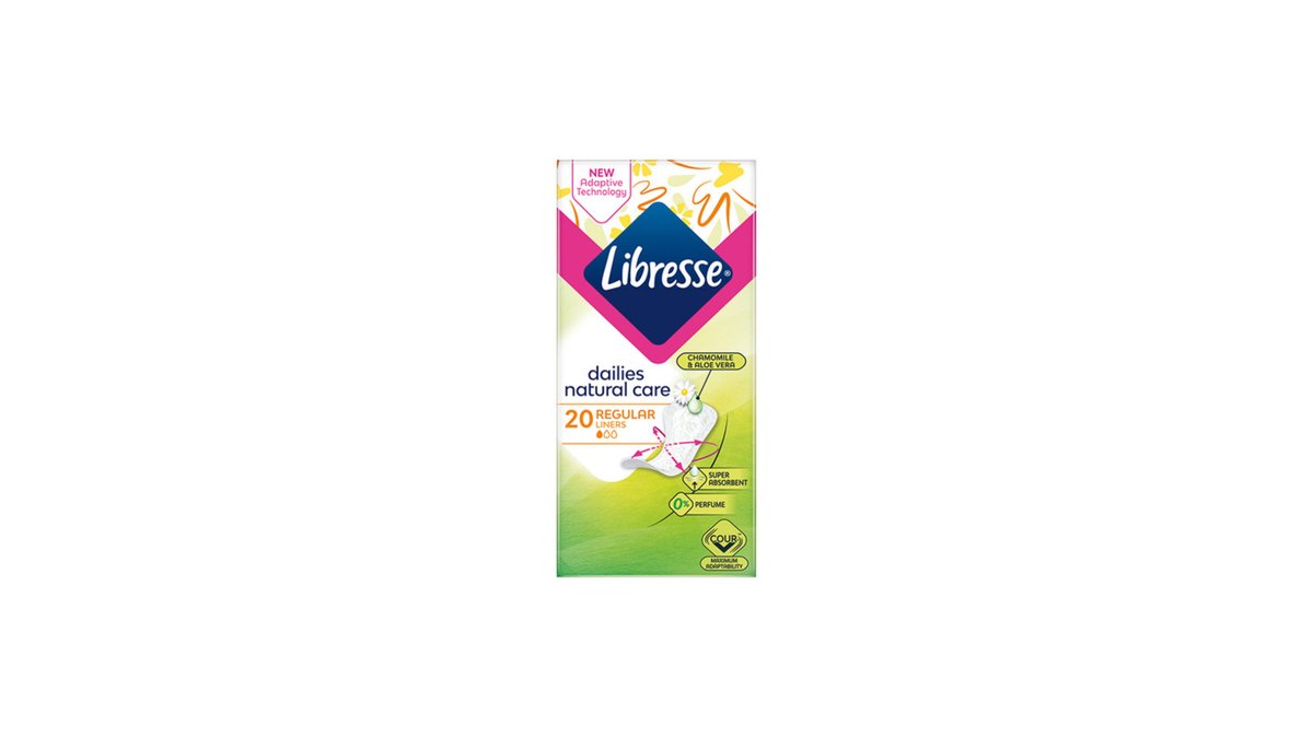Libers Продукт для женской гигиены ნატურალ ქეარ (20 pcs)