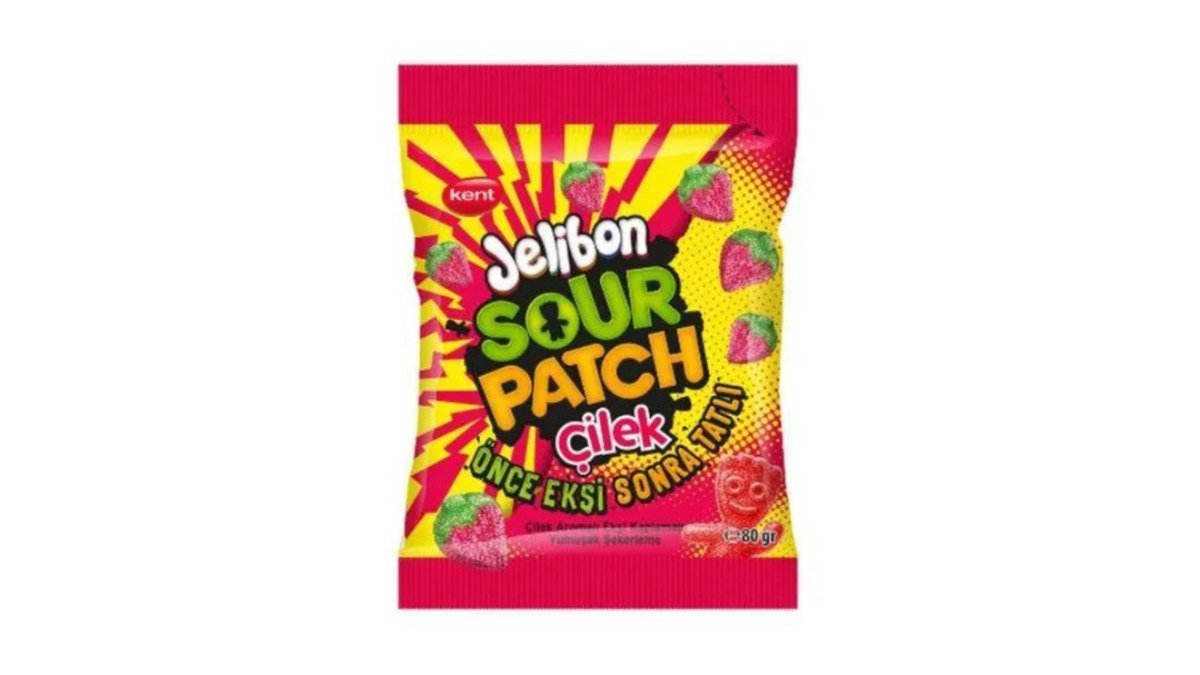 SOUR PATCH კანფეტი Strawberry (80 g)