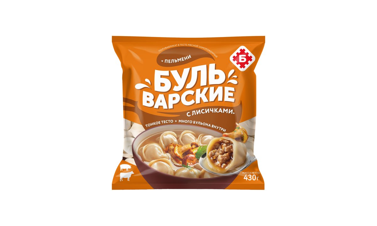 Brest Пельмени ბულვარული მელისყურათი (430 g)