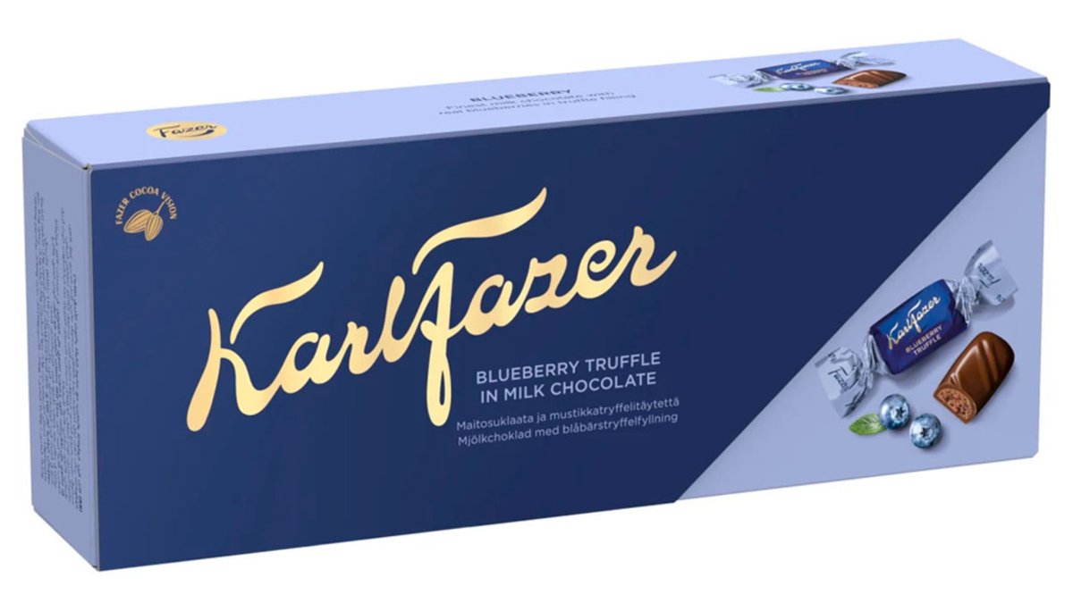 Fazer конфета blueberry truffle (250 g)