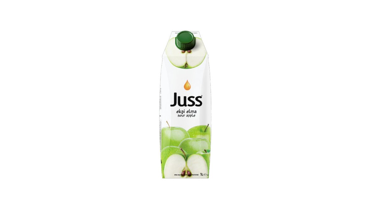 JUSS წვენი green apple (1 l)