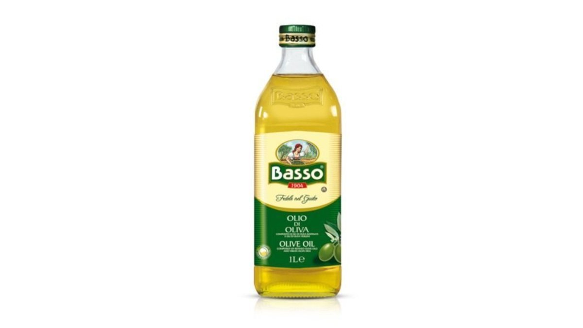 Basso ზეთისხილის ზეთი refined cold pressed (1000 ml)