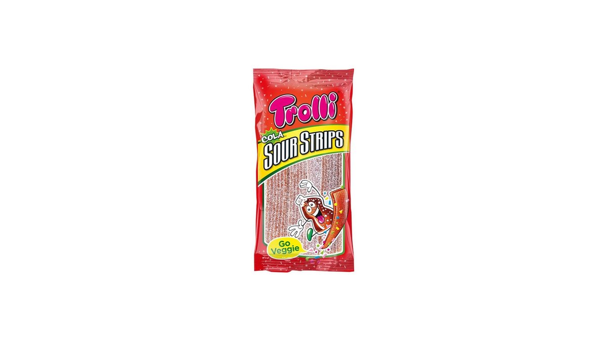 Troll კონდიტერული ნაწარმი Sour Cola (85 g)