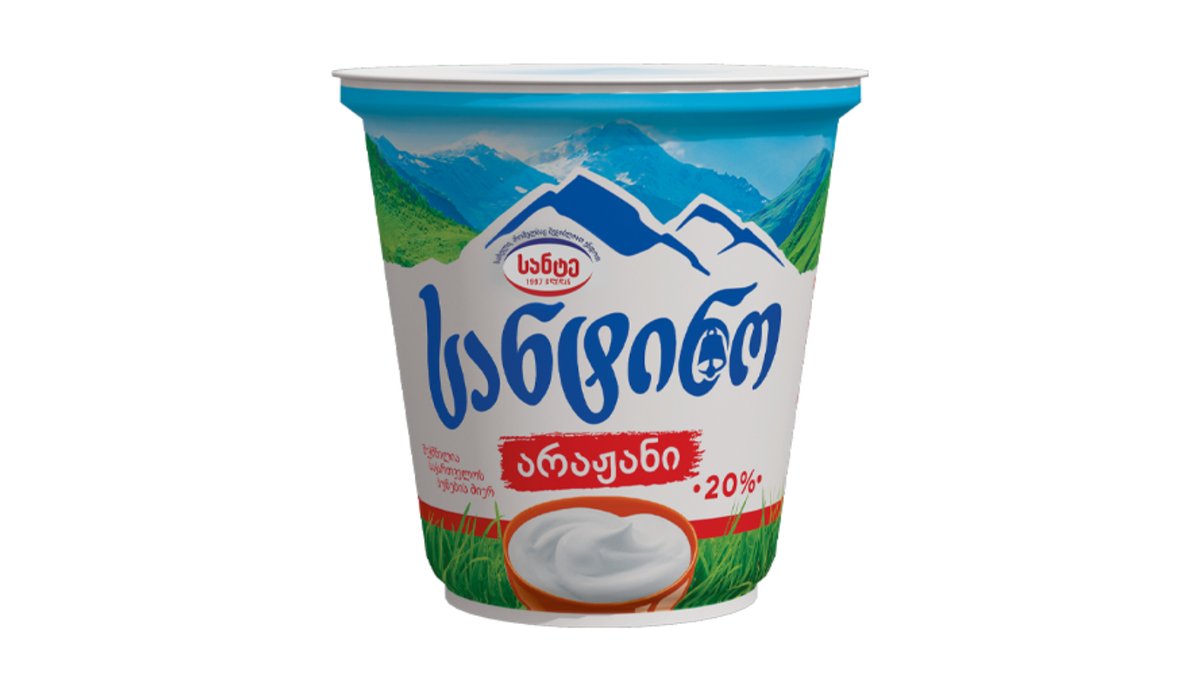 Santino sour cream 20% (350 gr)