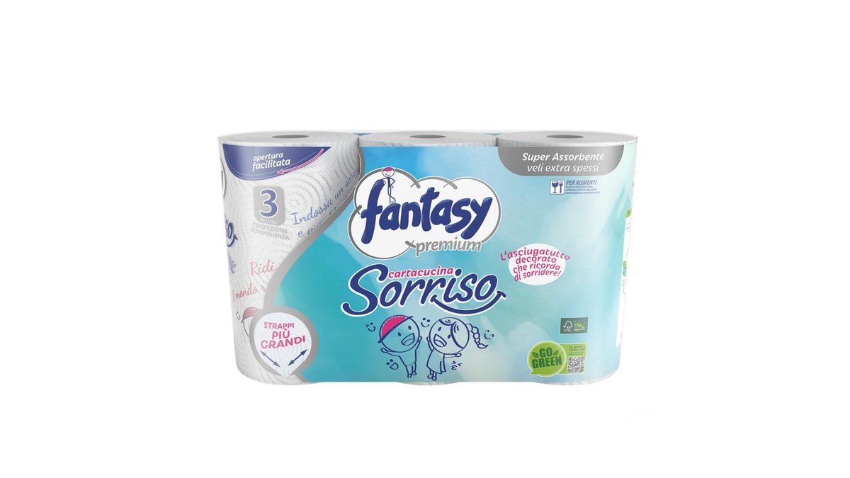 Fantasy paper towel 3 ფენა (3 pcs)