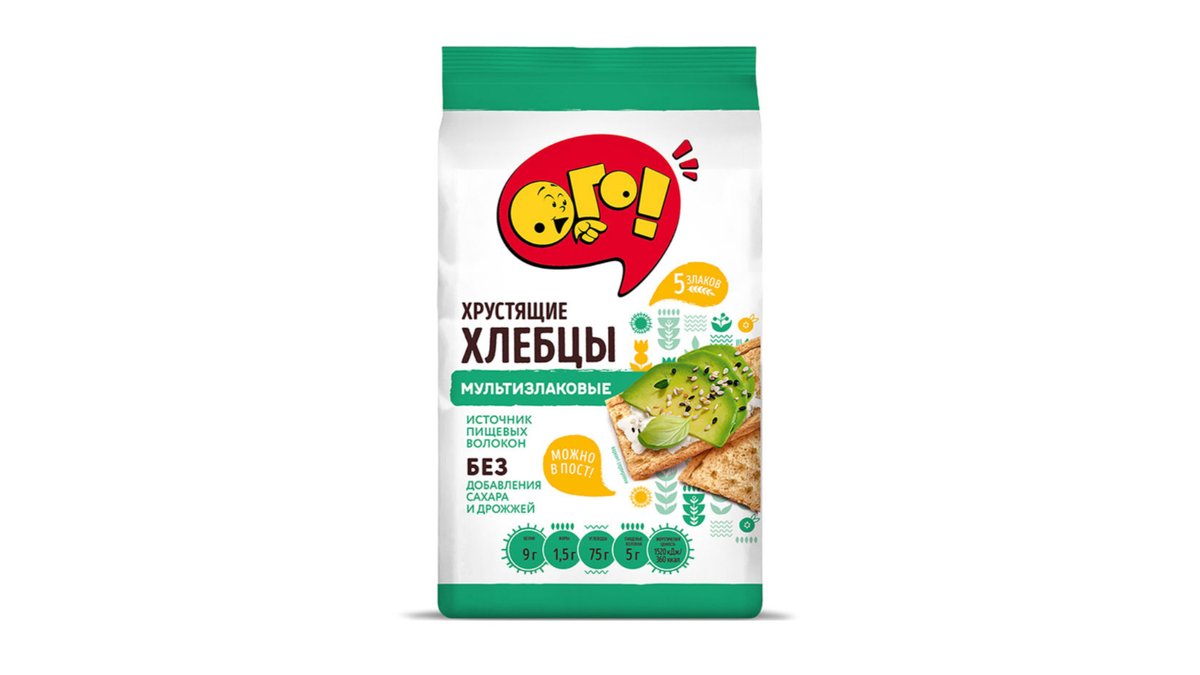 აგა ხრაშუნა პური multigrain (75 g)