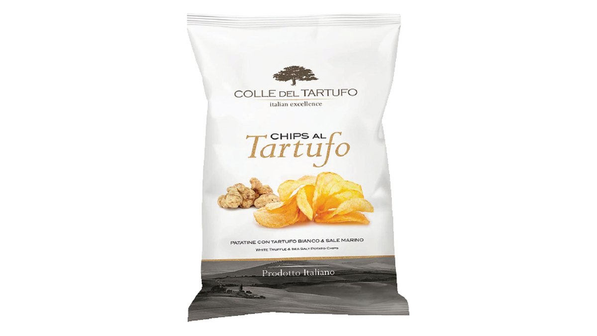 Colle del Tartufo ჩიპსი black truffle and sea salt (90 g)