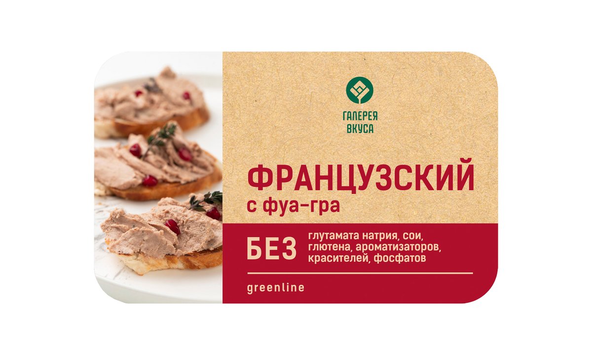 გალერეა ვკუსა Утиный паштет French foie gras (146 g)