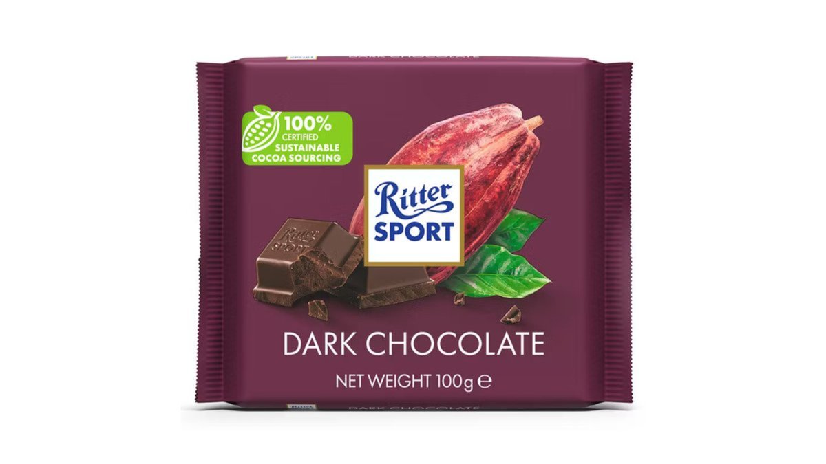 Ritter Sport Chocolate Dark 50% (100 g)