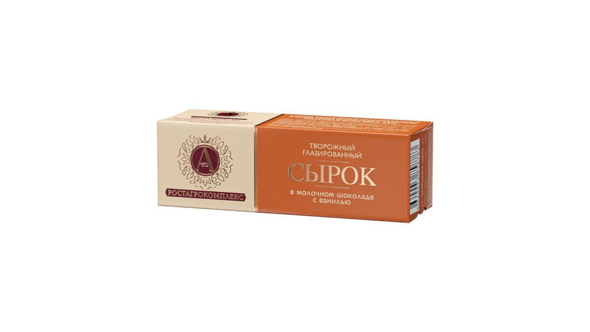 Rostagro Йогурт Glazed cottage cheese with vanilla