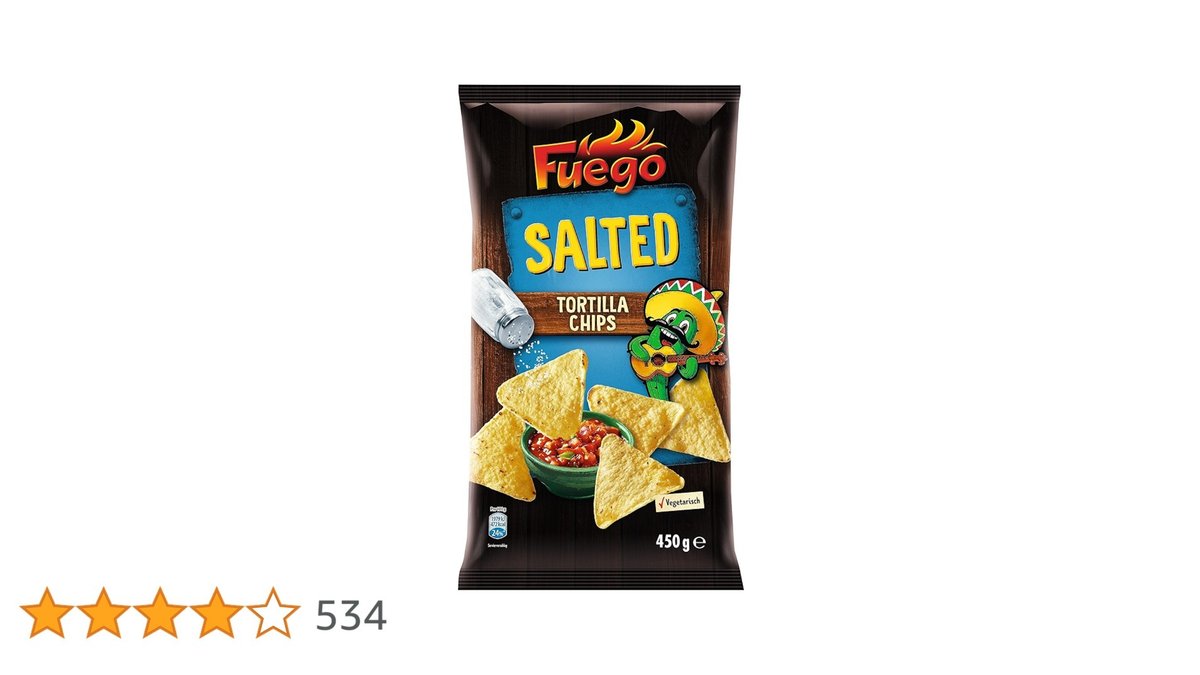 FUEGO ჩიპსი salty (450 g)