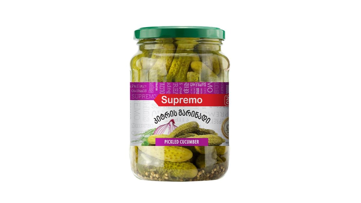 supremo Garden Cucumbers (370 ml)