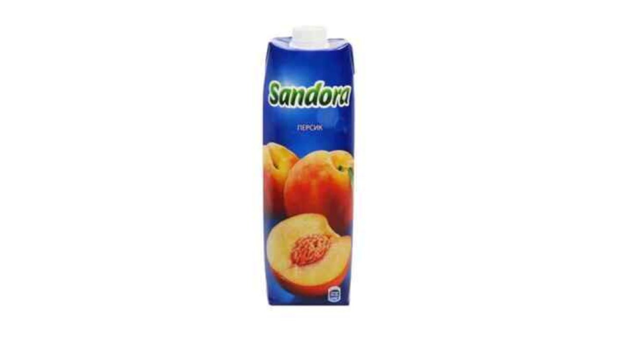 Sandora juice natural peach (0.95 l)