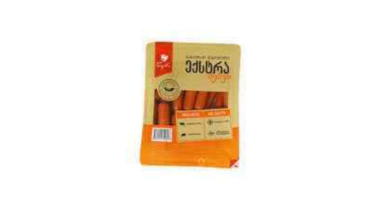 Nikora წიწიბურა სოსისი extra (450 g)