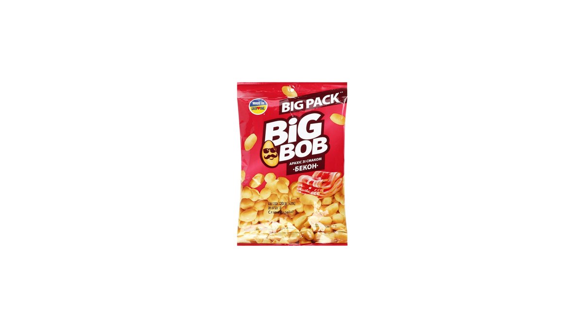 BIG BOB Орехи Bacon Flavor (120 g)