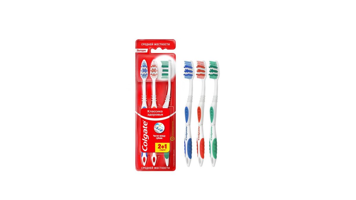 Colgate зубная щетка classic