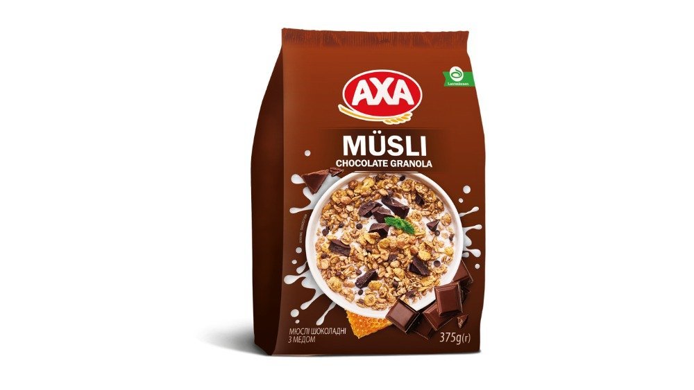 აქსა Breakfast Cereal Mix chocolate (375 g)